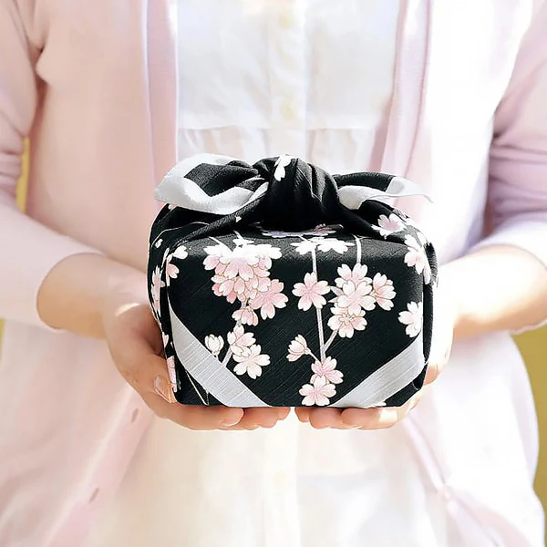 Furoshiki Shidare Zakura, 48x48cm