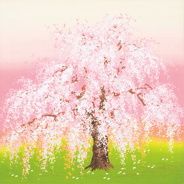 Furoshiki Spring Sakura, 50x50cm