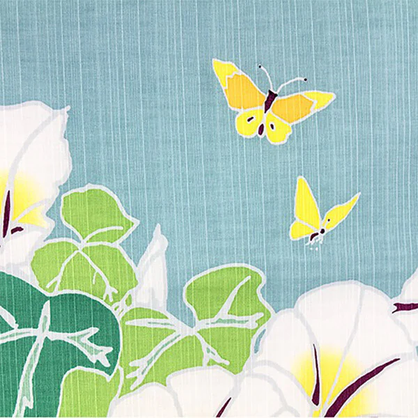 Furoshiki Yorugao & Butterfly - Emily Burningham 50x50cm - Image 2