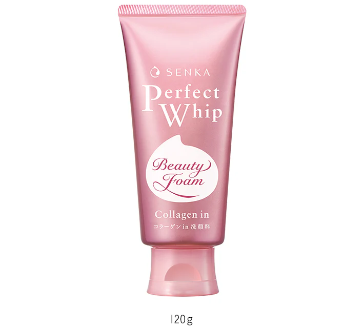 Gel nettoyant Visage Perfect Whip Collagen - Senka Shiseido, 120g