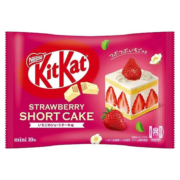 Kit Kat Strawberry Short Cake - Nestlé, 116g