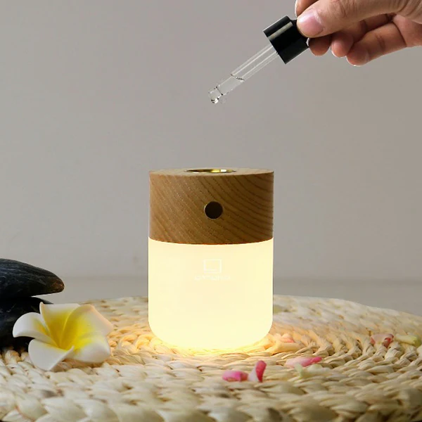 Smart Diffuser Lamp - Lampe Diffuseur d'Huile Essentielle, Frêne Blanc - Image 3