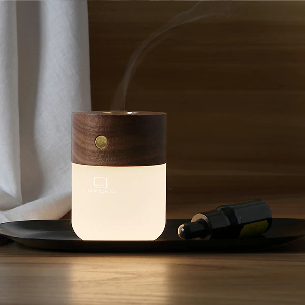 Smart Diffuser Lamp - Lampe Diffuseur d'Huile Essentielle, Noyer - Image 2