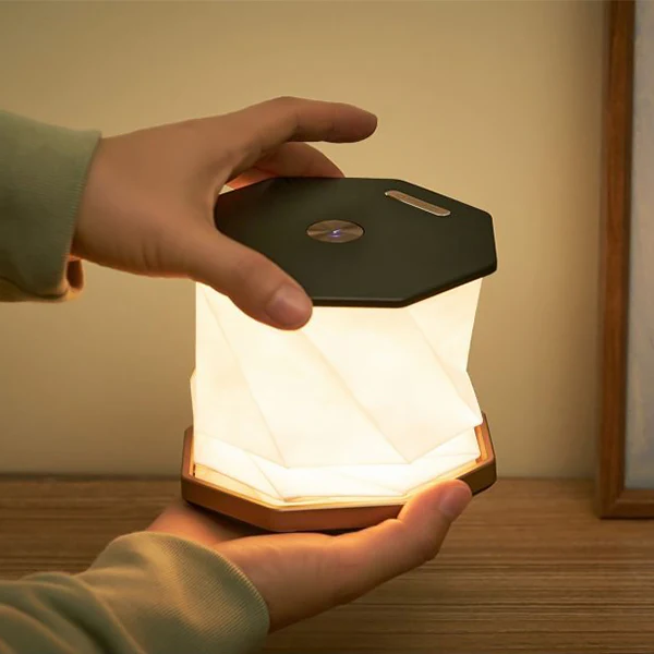 Lampe Twist Hexagon, Noir - Image 2