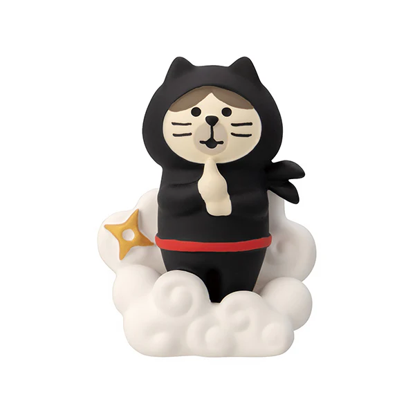 Magnet Mini Figurine Chat Ninja
