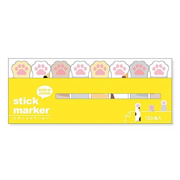 Marque Page Sticker - Chat Cat's Paw