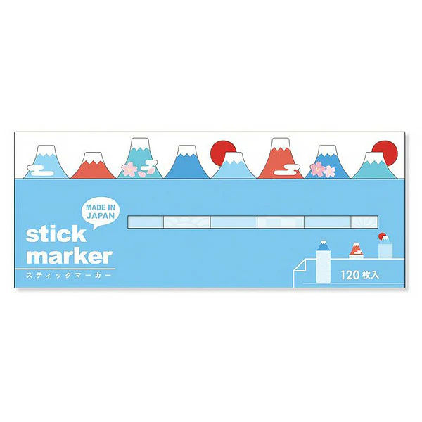 Marque Page Sticker - Fuji Sakura