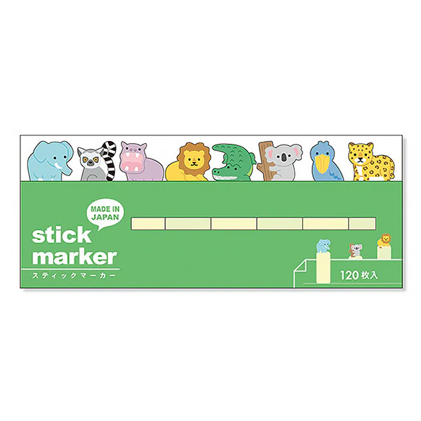 Marque Page Sticker - Happy Animals - Image 3