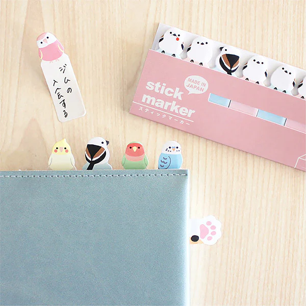 Marque Page Sticker - Happy Birds - Image 2