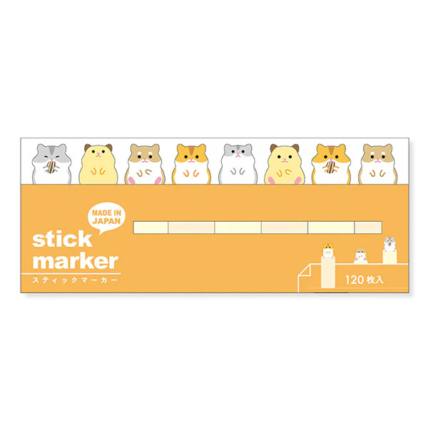 Marque Page Sticker - Happy Hamsters - Image 3
