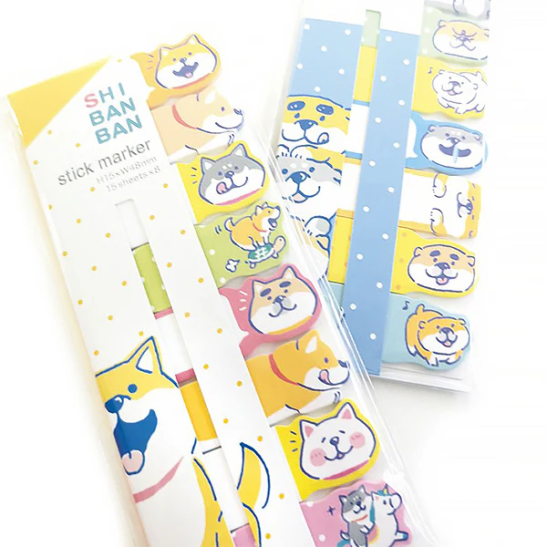 Marque Page Sticker - Shiba Ban Ban - Image 3