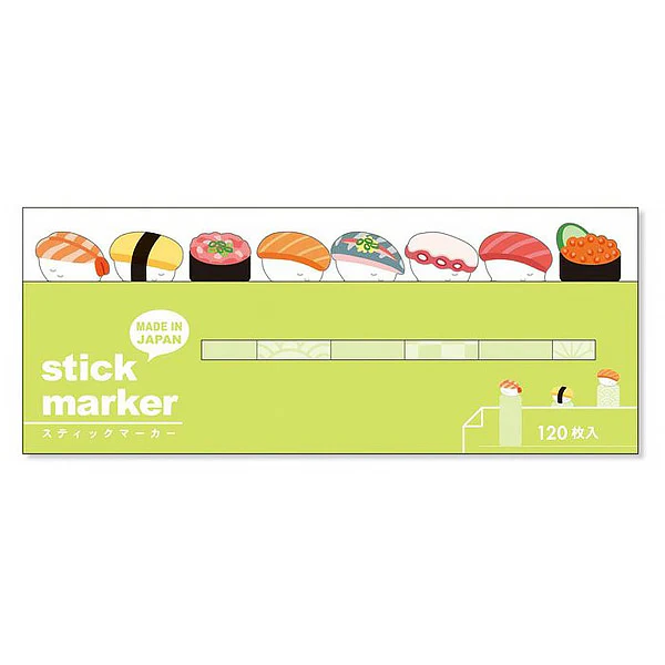 Marque Page Sticker - Sushi Sushi