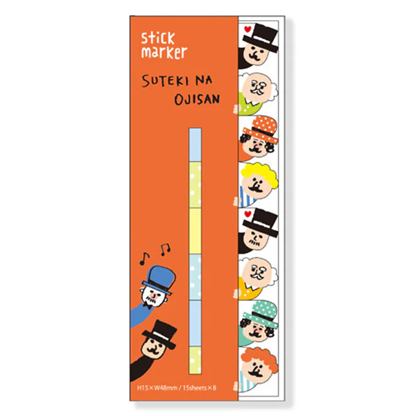 Marque Page Sticker - Suteki Na Ojisan