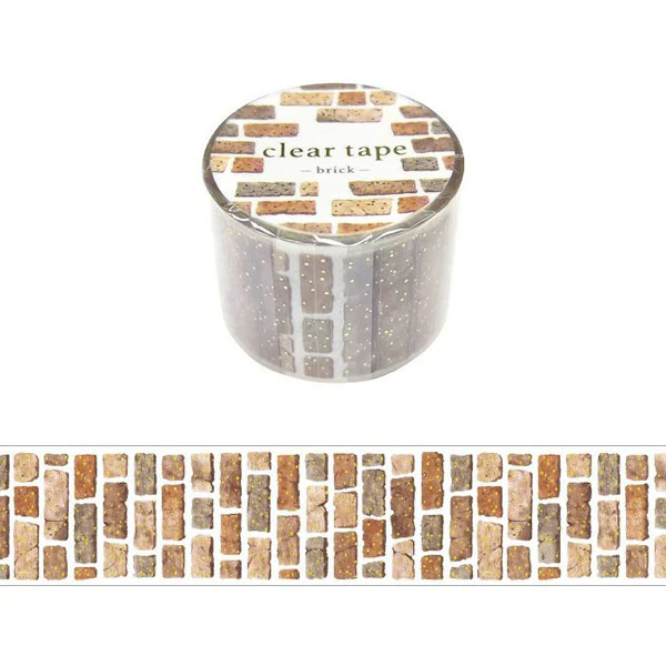 Masking Tape Clear Tape - Brique