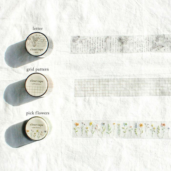 Masking Tape Clear Tape - Grid Pattern - Image 3