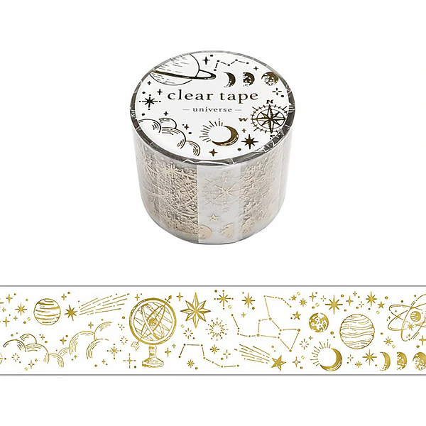 Masking Tape Clear Tape - Universe