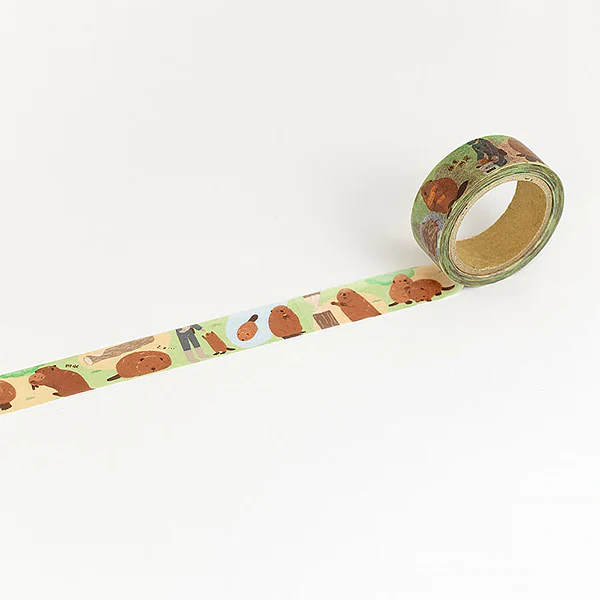 Masking Tape Zoo In Animals - Castor - Image 2