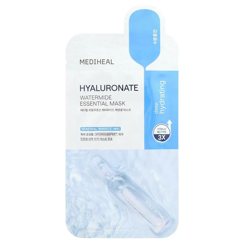 Masque Visage Hyaluronate Watermide Essential Mask - Mediheal Official
