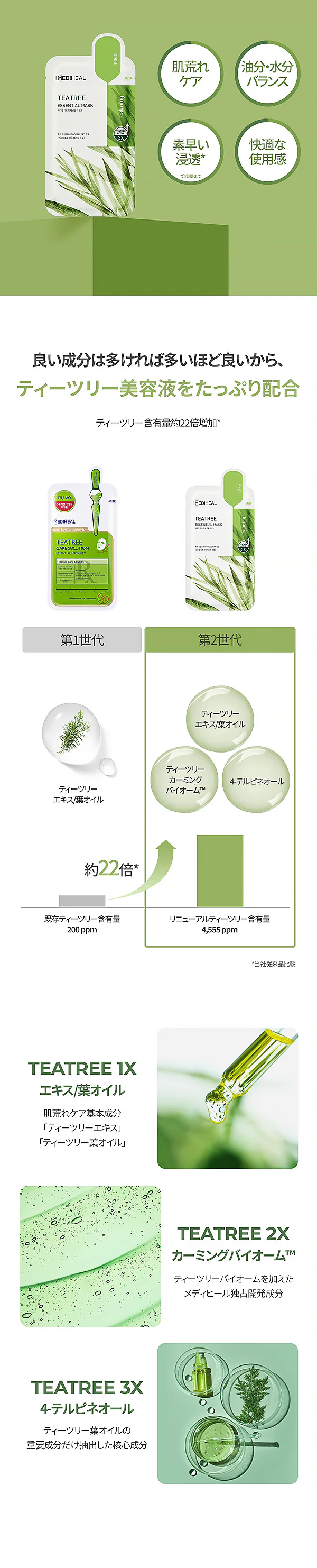 Masque Visage - Tea Tree Essential Mask - Mediheal Official - Image 2