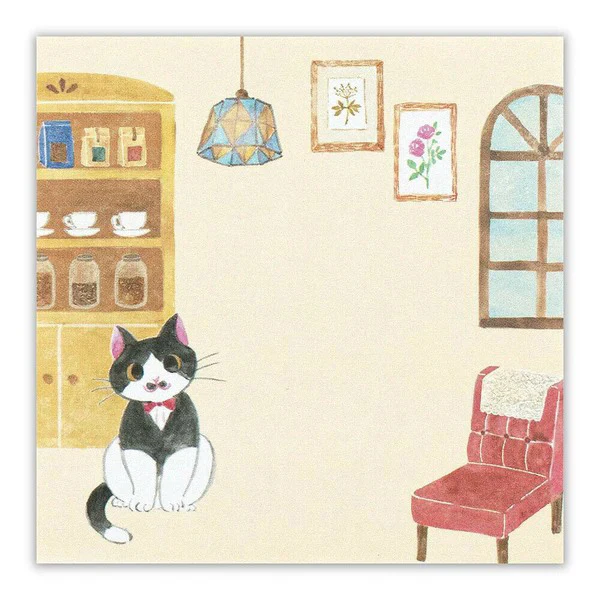Mémo Marque Page Chat Nekorobi - Mosaburo - Image 3