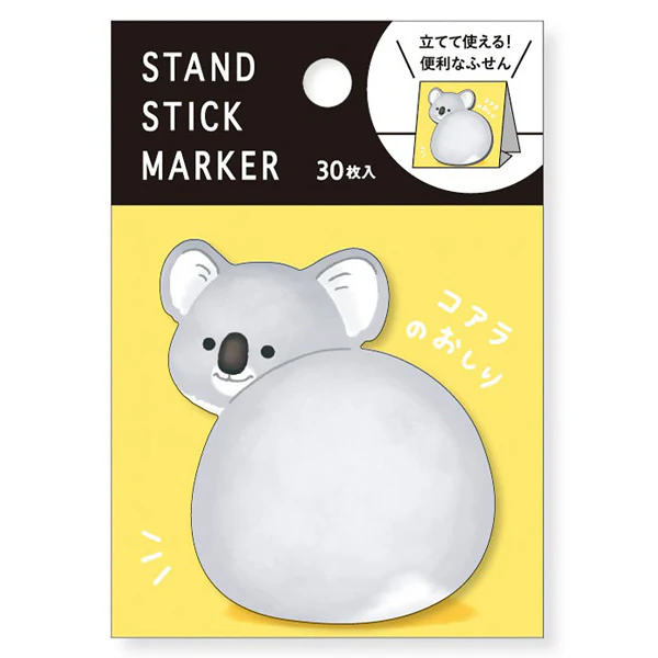 Mémo Marque Page Koala - Pompon Hips