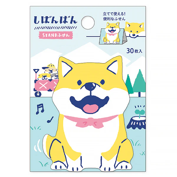 Mémo Marque Page Shiba Inu - Outdoors