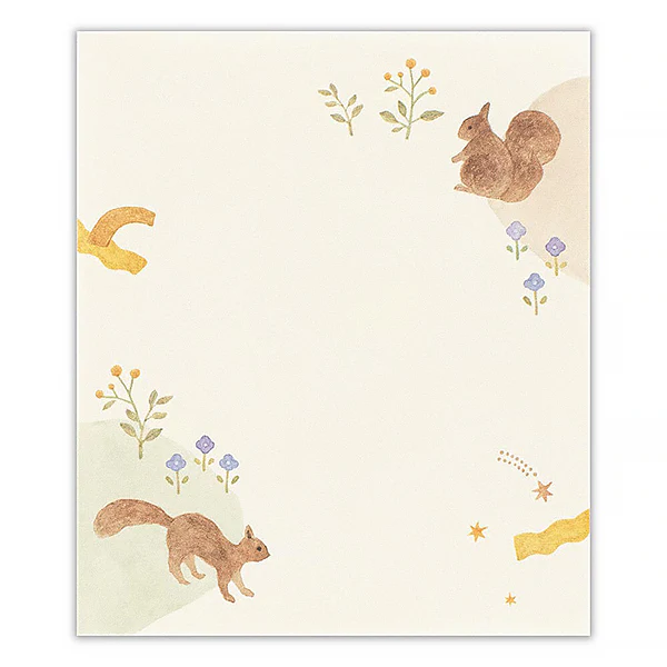 Mémo Pad Awa Iro - Hoshino Oka, 50 Feuilles - Image 3