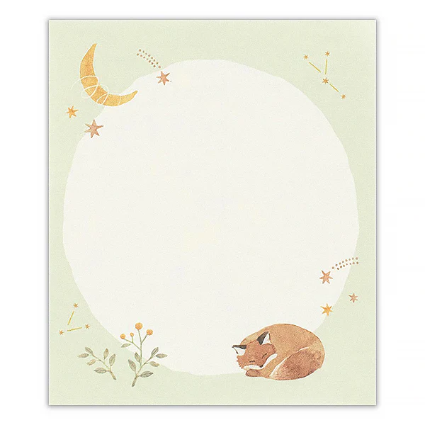Mémo Pad Awa Iro - Hoshino Oka, 50 Feuilles - Image 4