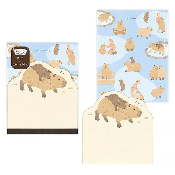 Mémo Pad - Capybara, 80 Feuilles - Image 2