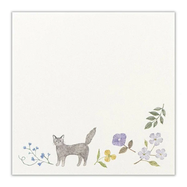Mémo Pad Michikusa - Black Cat, 50 Feuilles - Image 2