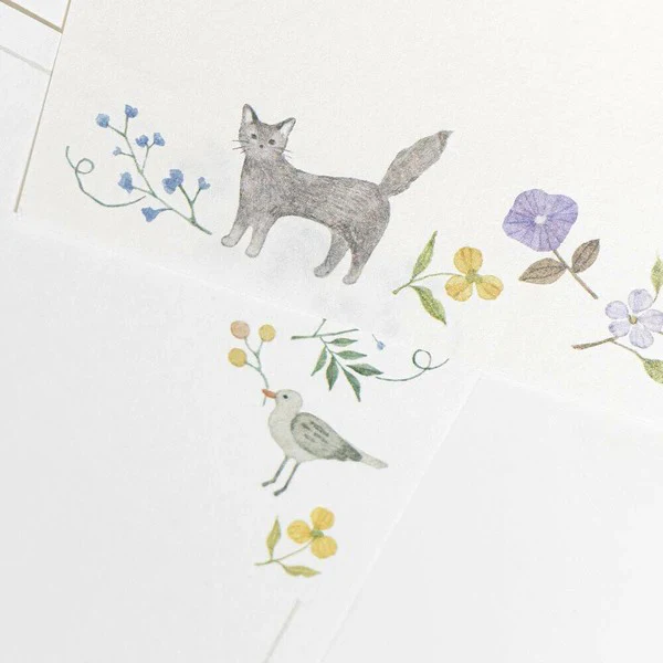 Mémo Pad Michikusa - Black Cat, 50 Feuilles - Image 4