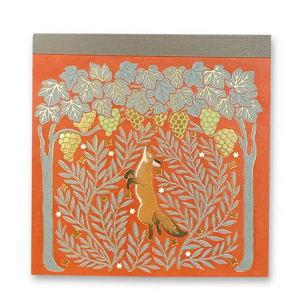 Mémo Pad Naffy - Fox & Grape, 100 Feuilles