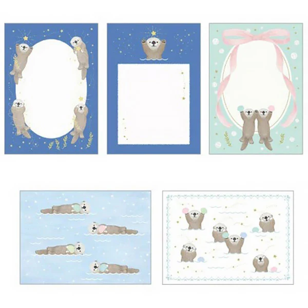 Memo Pad Otegaru - Loutre, 50 Feuilles - Image 2