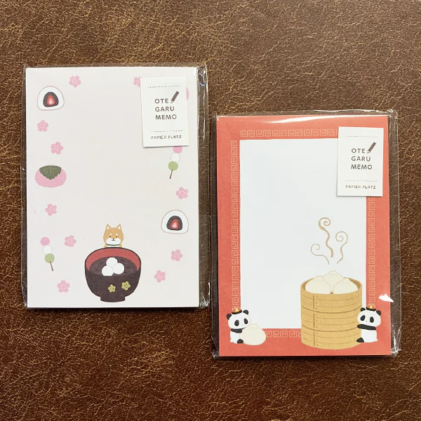 Memo Pad Otegaru - Shiba Japanese Sweet, 50 Feuilles - Image 2