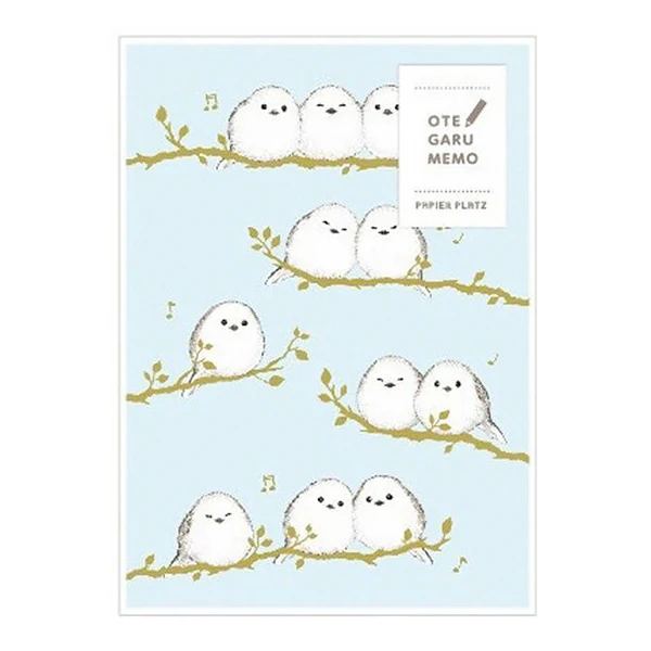 Memo Pad Otegaru - Shima Enaga, 50 Feuilles