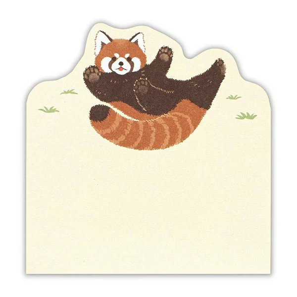 Mémo Pad - Panda Roux, 80 Feuilles - Image 3