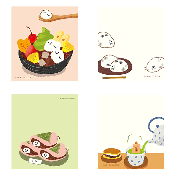 Mémo Pad Sweets - Animitsu Fruit, 100 Feuilles - Image 2