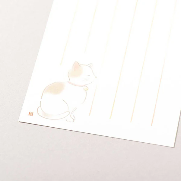 Mini Carnet Papier Lettre Fumi - Little Cat - Image 3