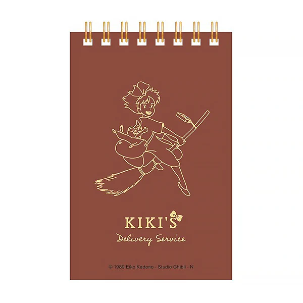Mini Carnet à Spirale Kiki La Petite Sorcière - Studio Ghibli