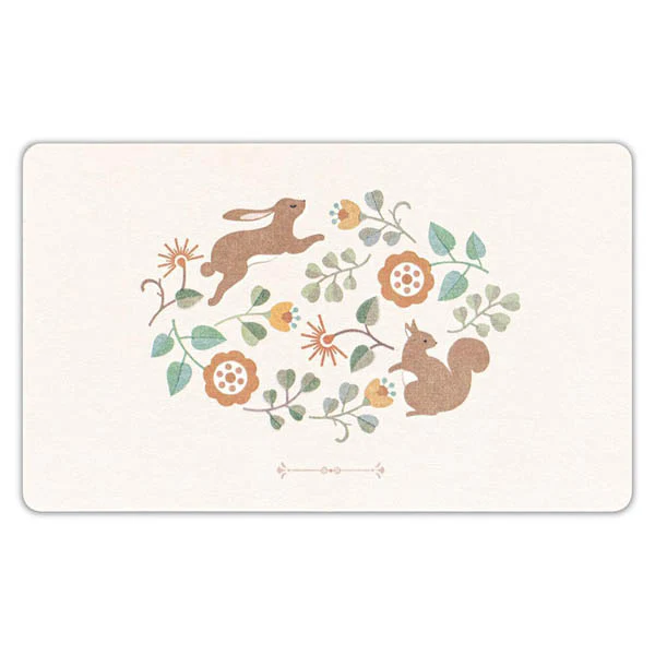 Mini Carte Enveloppe Lapin Usagi, 4pcs - Image 2