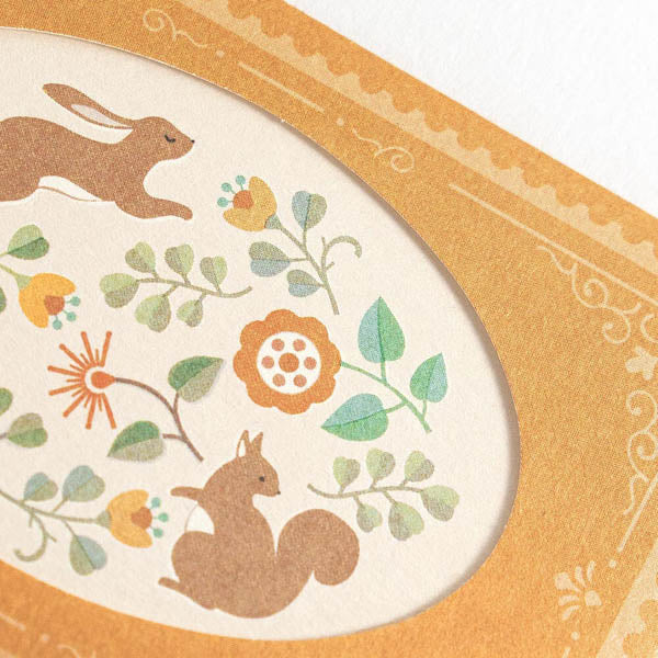 Mini Carte Enveloppe Lapin Usagi, 4pcs - Image 4