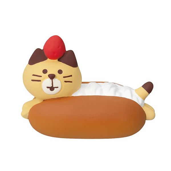 Mini Figurine Chat Pain Chantilly