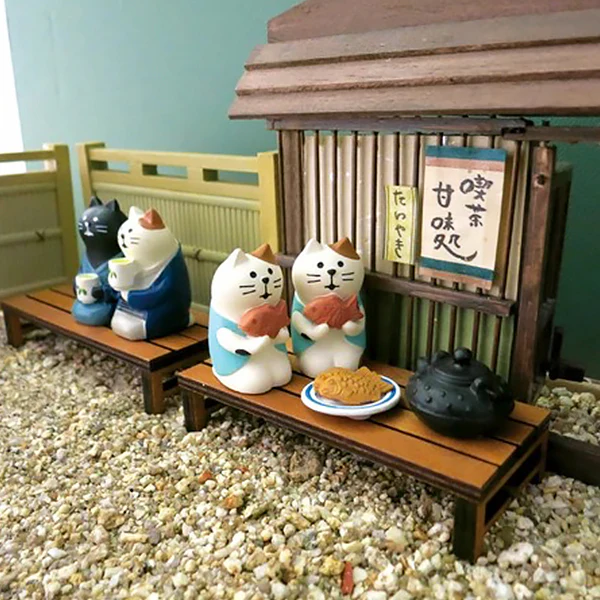 Mini Figurine Chat Taiyaki