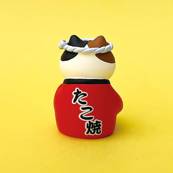 Mini Figurine Chat Takoyaki - Image 4