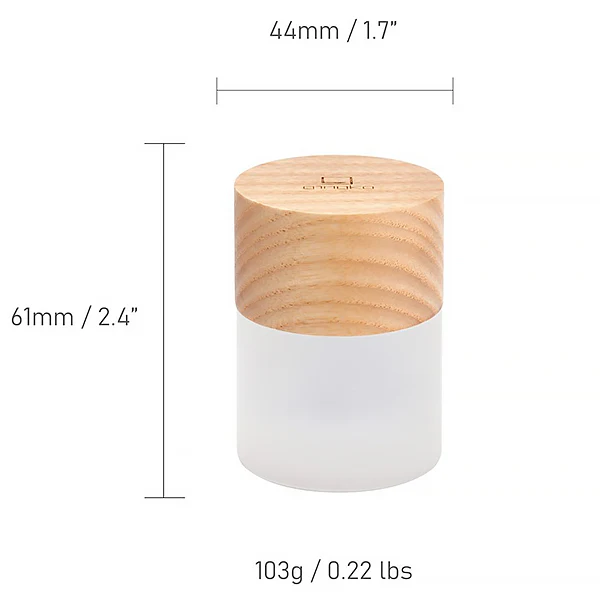 Mini Lampe Lemelia - Frêne Blanc - Image 6