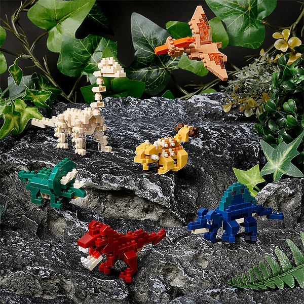 Mini Nanoblock Dinosaure - Paquet Surprise
