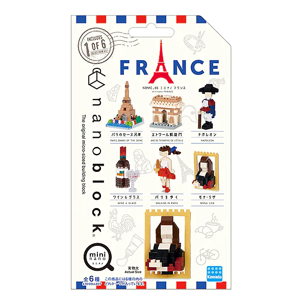 Mini Nanoblock France - Paquet Surprise - Image 2
