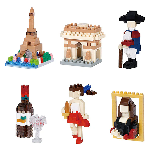Mini Nanoblock France - Paquet Surprise - Image 4