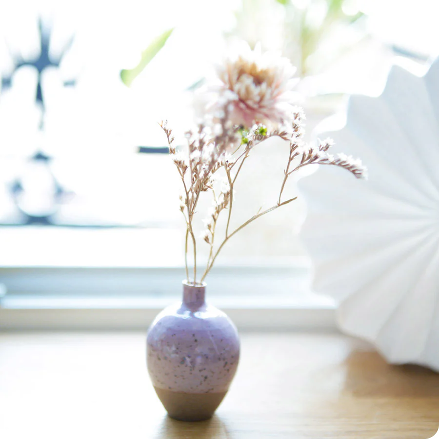 Mini Vase - Soliflore, Lila