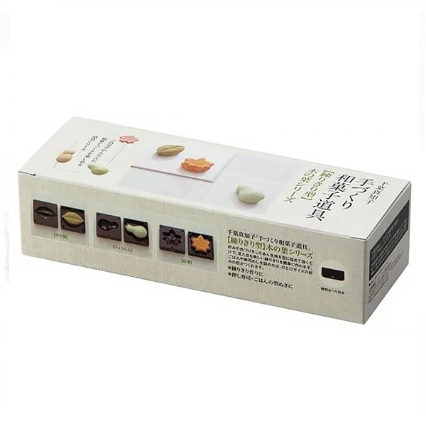 Moule Wagashi Nerikiri - Leaves Japanese Sweets - Image 7